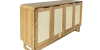 RATTAN 4DR NATURAL Cabinet,,,